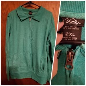 💥Final Markdown💥Vanity Turquoise Jacket